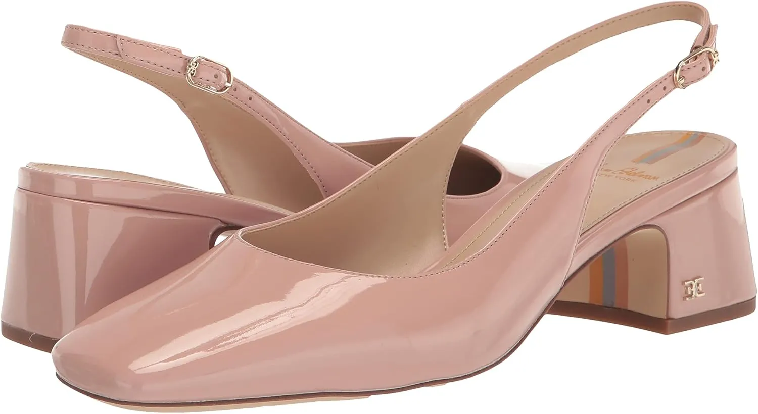 Sam Edelman Women's Terra Gem Slingback Kitten Heel