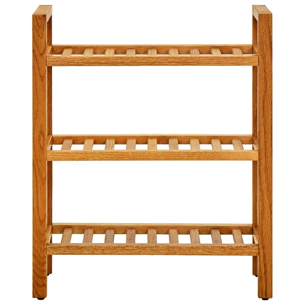 Shoe Rack Shoe Storage Organizer Shoe Shelf for Closet Solid Oak Wood