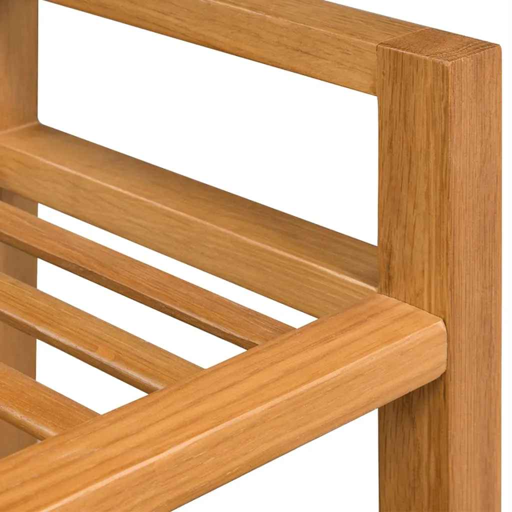 Shoe Rack Shoe Storage Organizer Shoe Shelf for Closet Solid Oak Wood