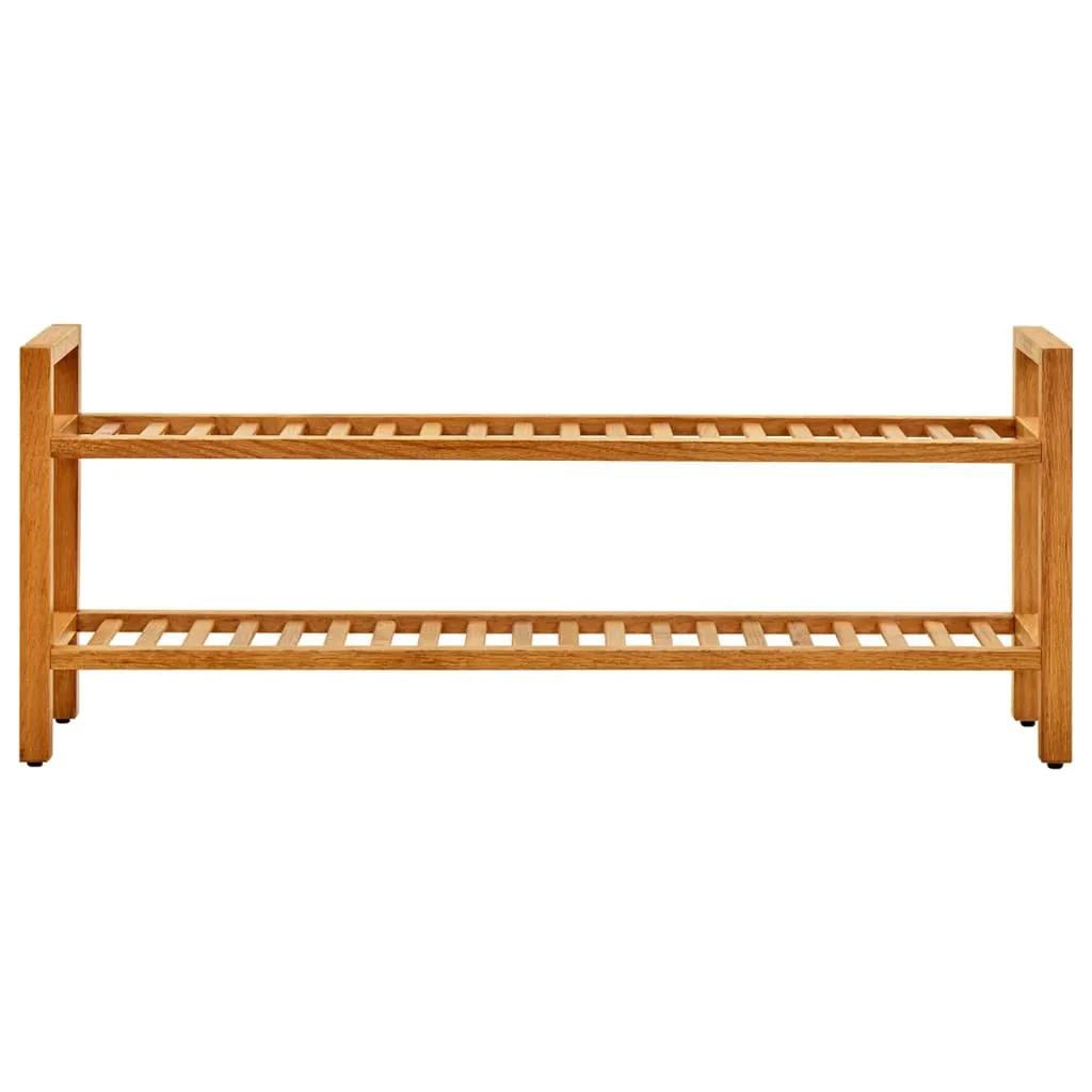 Shoe Rack Shoe Storage Organizer Shoe Shelf for Closet Solid Oak Wood