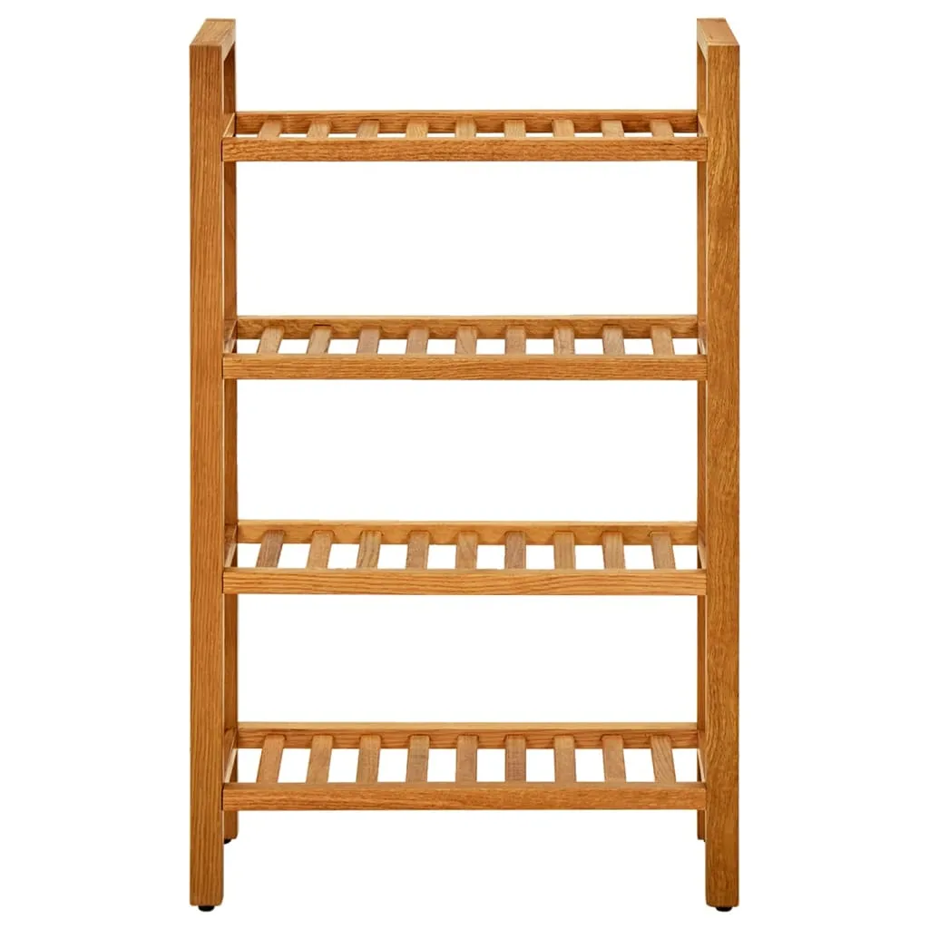 Shoe Rack Shoe Storage Organizer Shoe Shelf for Closet Solid Oak Wood