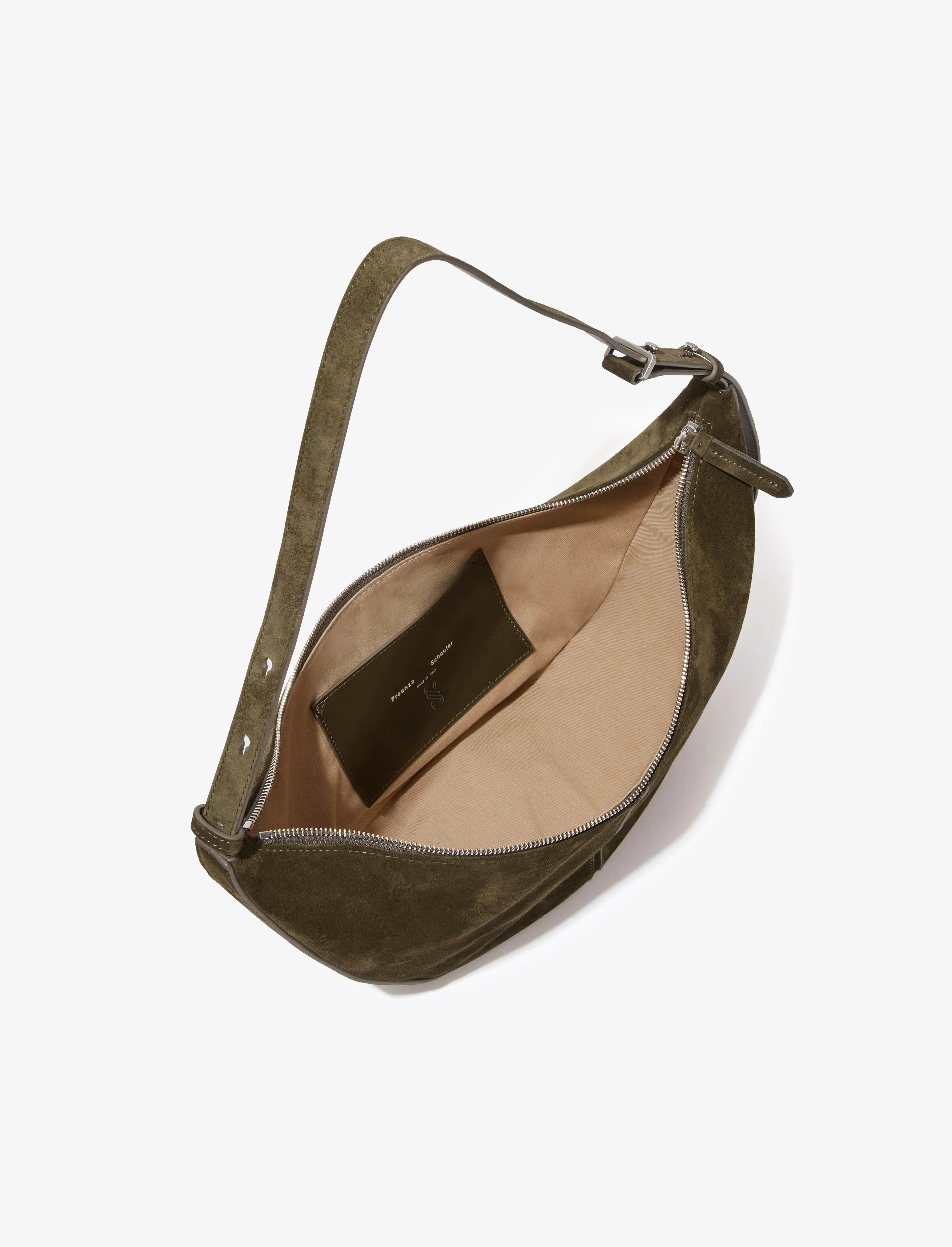 Slide Bag in Soft Suede
