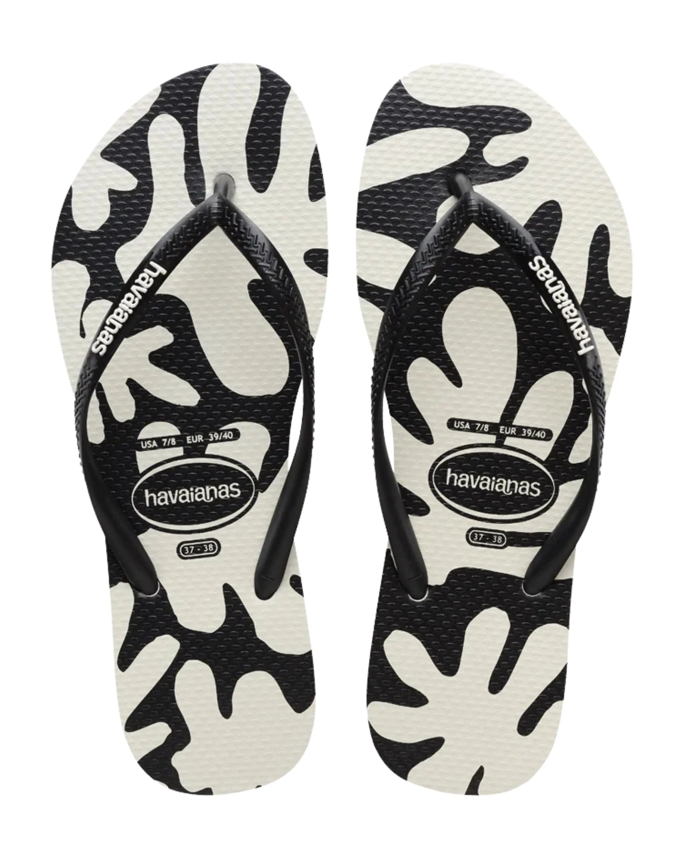 Slim Coral Flip Flops