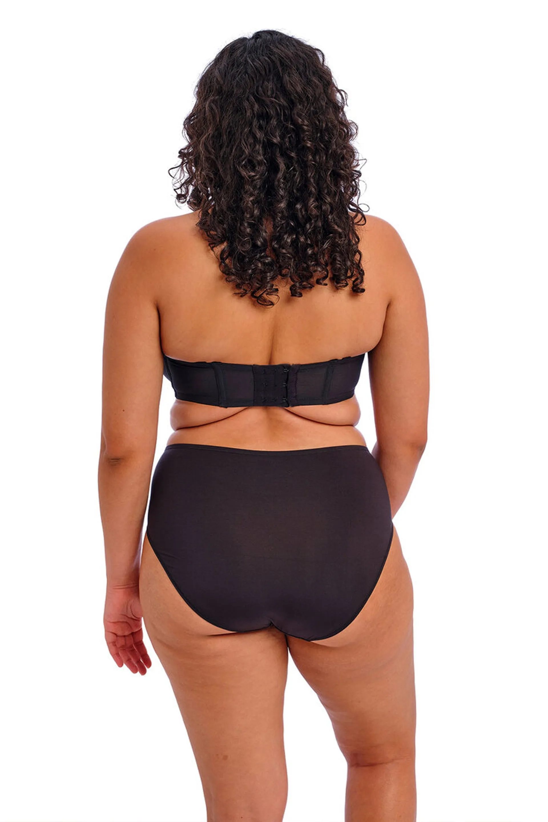 Smooth Moulded Strapless Bra Black
