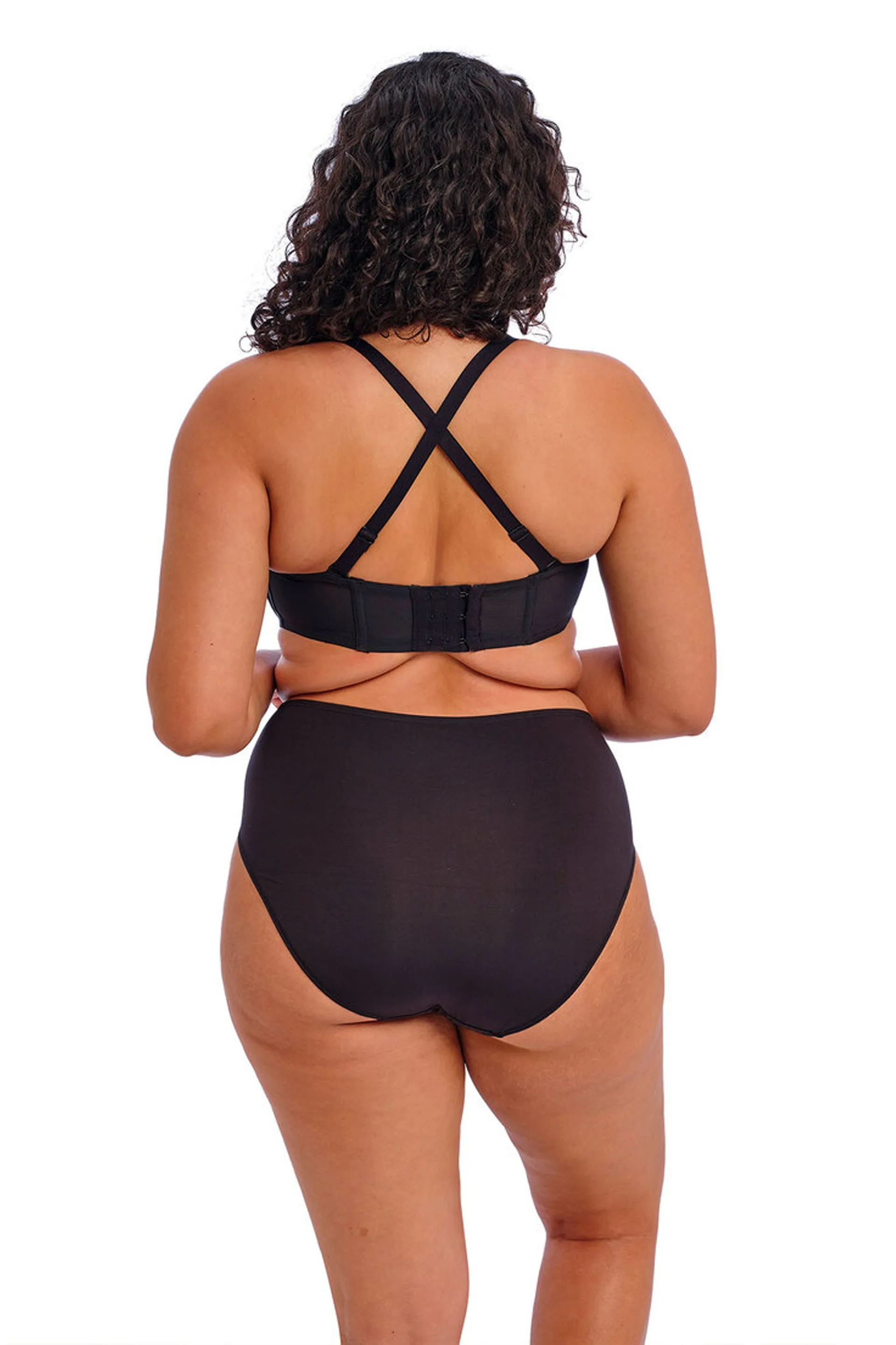 Smooth Moulded Strapless Bra Black