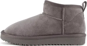 Soda “Mutual” ~ Women Round Toe Lug Sole Low Flatform Sherpa-lined Ankle Bootie