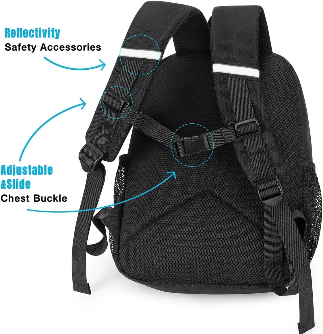 STEAMEDBUN Toddler Backpack for Boys 2-4, Kindergarten & Preschool Mini