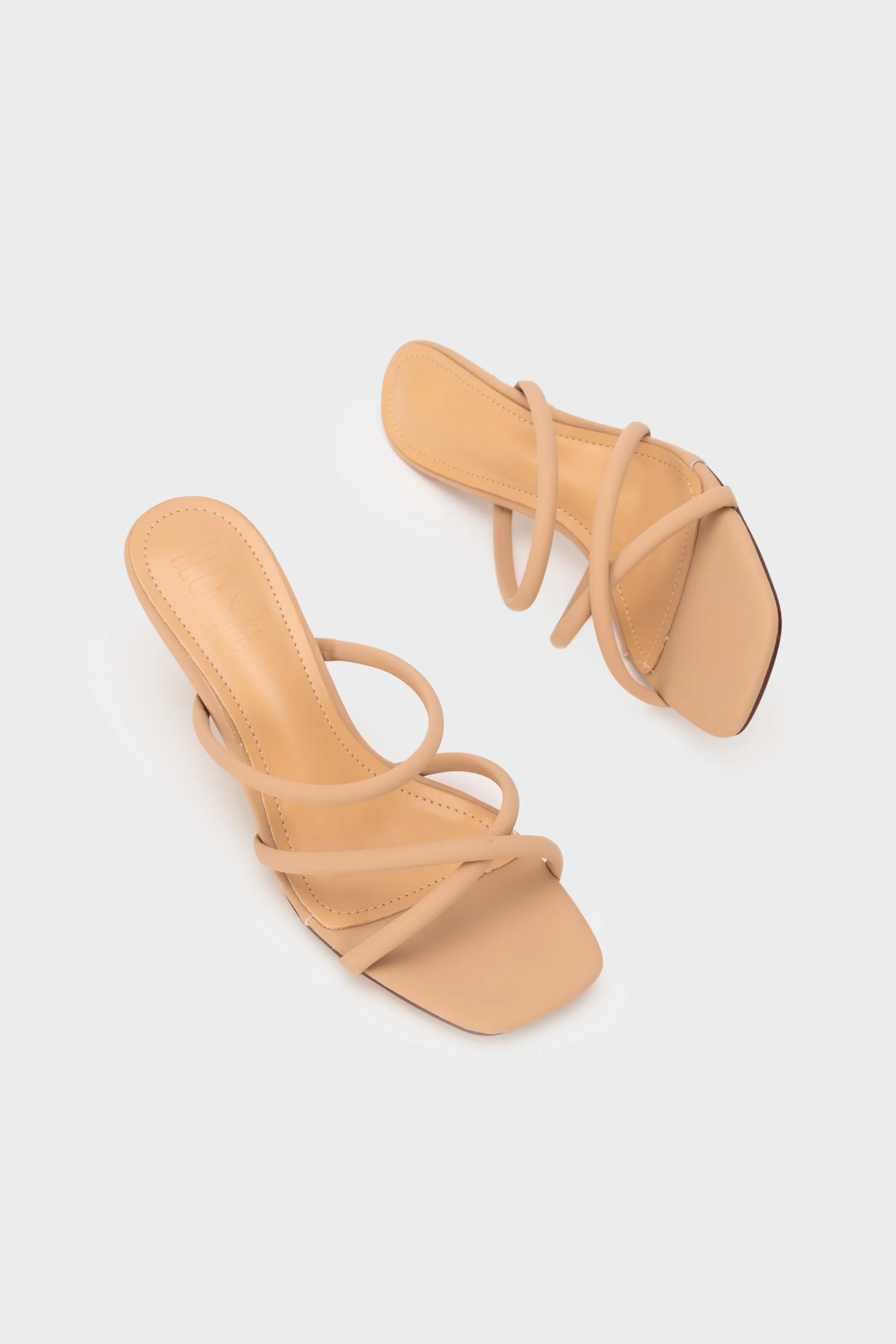 STRAPPY HEEL SLIDE