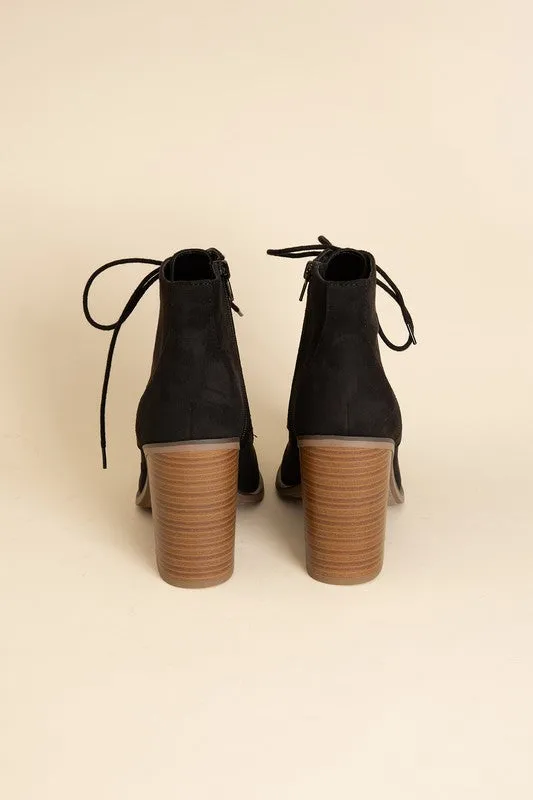 Strut Your Stuff Block Heel Ankle Boots