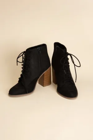Strut Your Stuff Block Heel Ankle Boots
