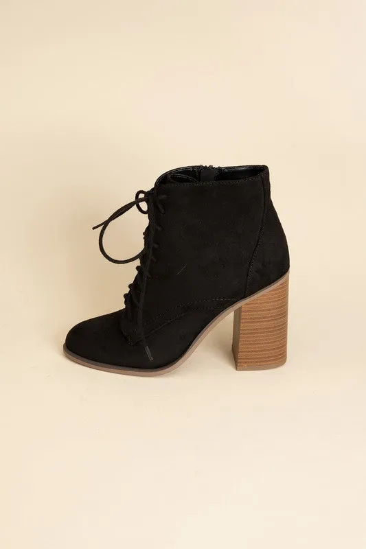 Strut Your Stuff Block Heel Ankle Boots