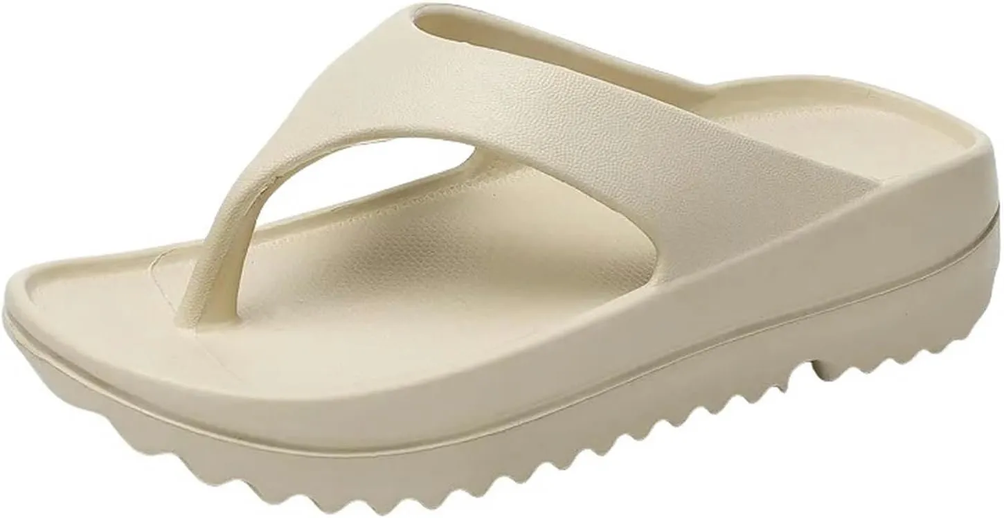 Summer Fashion Flip Flops Thick Soles Beach Sandals Comfort Outdoor Eva Slippers Lafy Home Slides