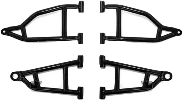 SuperATV High Clearance 1.5" Offset A-Arms Compatible with Kawasaki Mule Pro 2015-2022