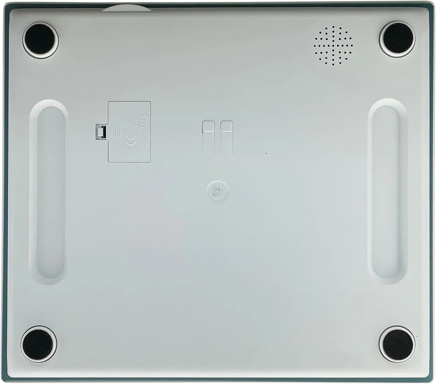Taylor Digital Extra-Wide Extra High 500lb Capacity Bathroom Scale for Body Weight, Accurate High Precision and Ultra Wide Platform, Digital Weighing Machine for People, Easy-to-Read, Slate Blue