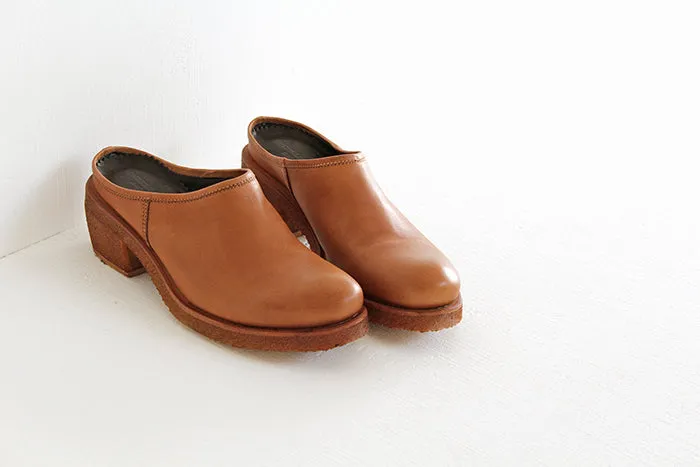 TEXAS 50 - Leather clog