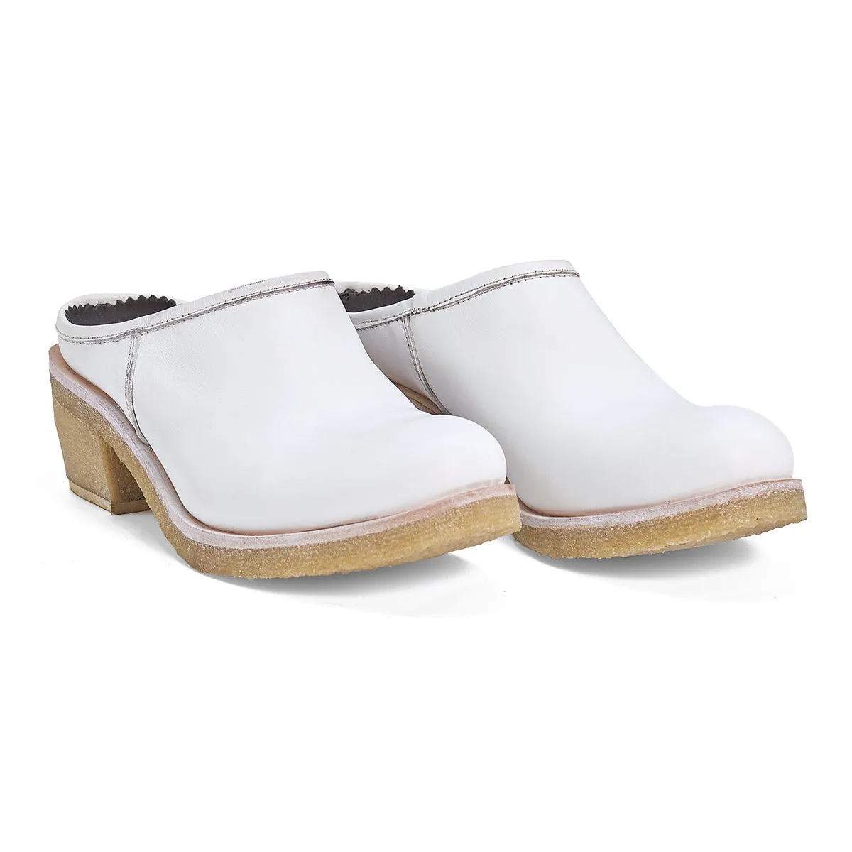 TEXAS 50 - Leather clog