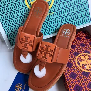TORRY Branded Mustard Slippers For Women's