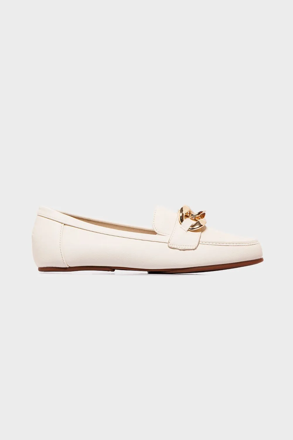 Upper Chain Simple Loafer