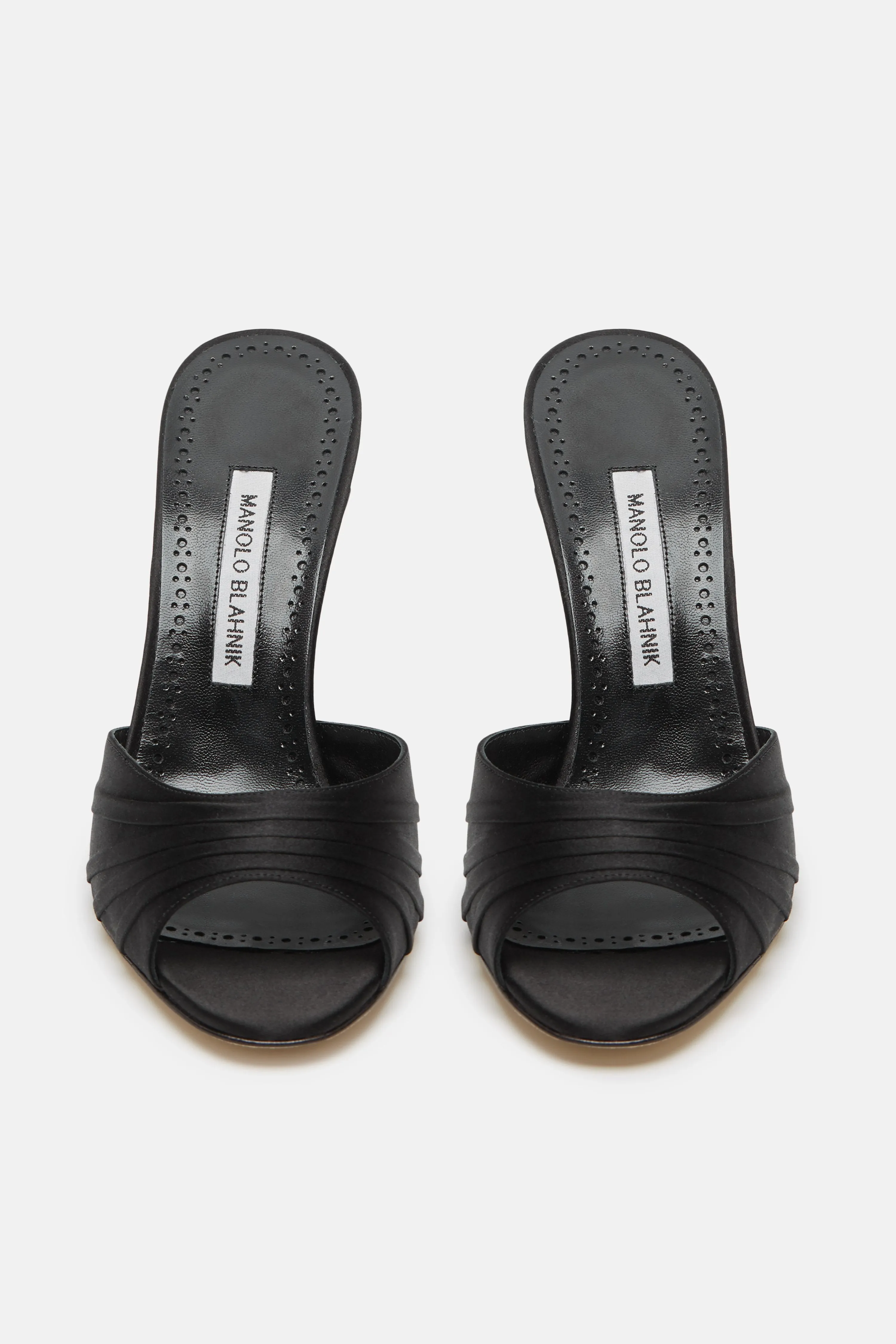 Ustria Open Toe Mule - Black