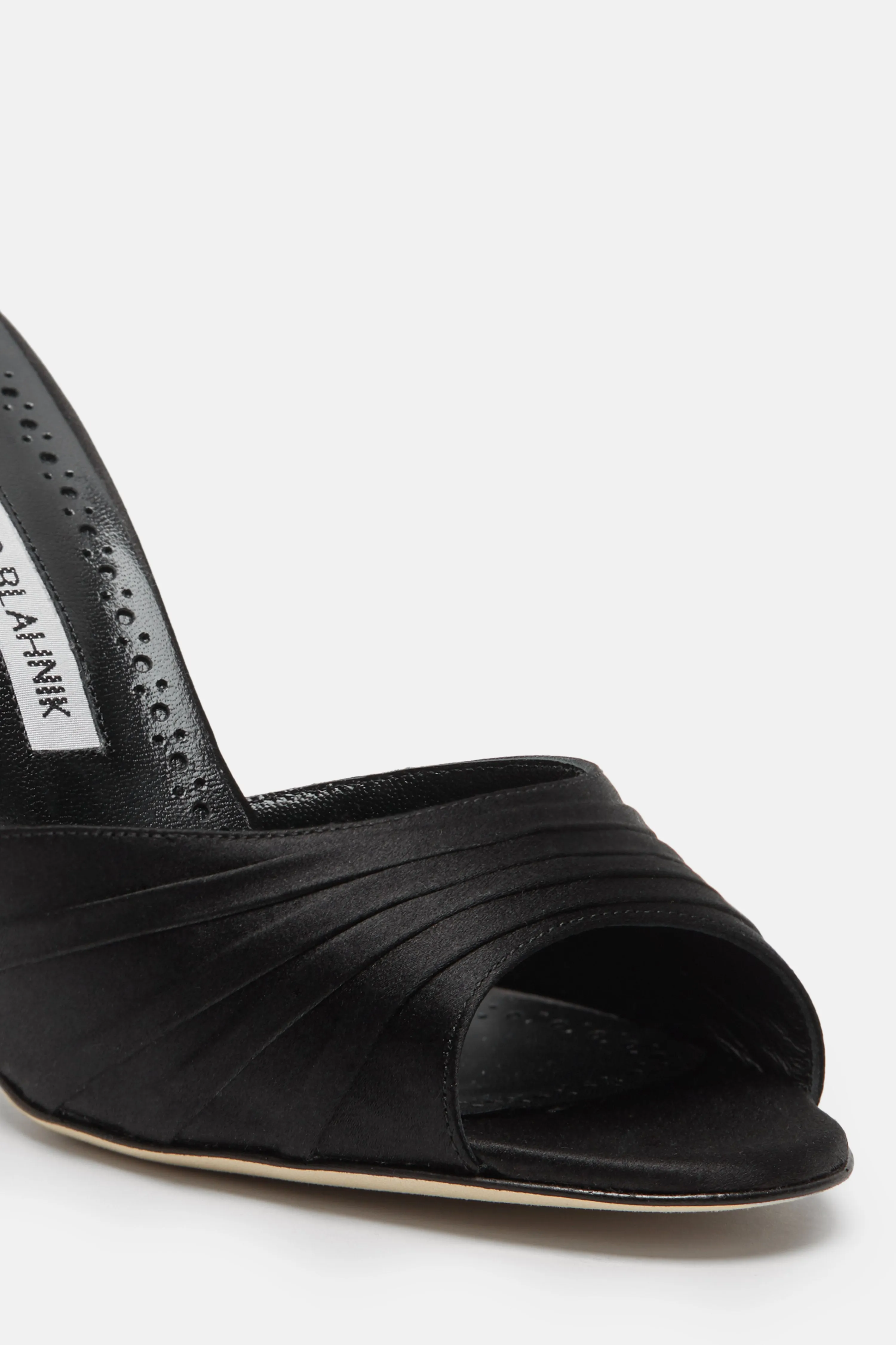 Ustria Open Toe Mule - Black