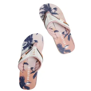 Weird Fish Thurleston Printed Flip Flop