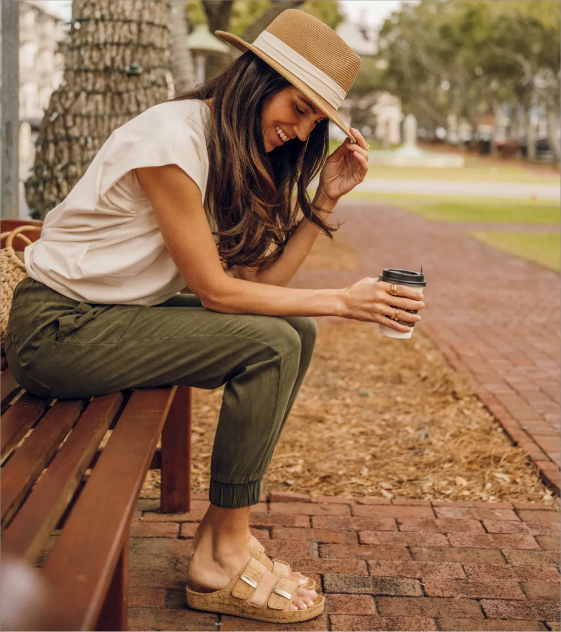 Wisteria Slide Sandal