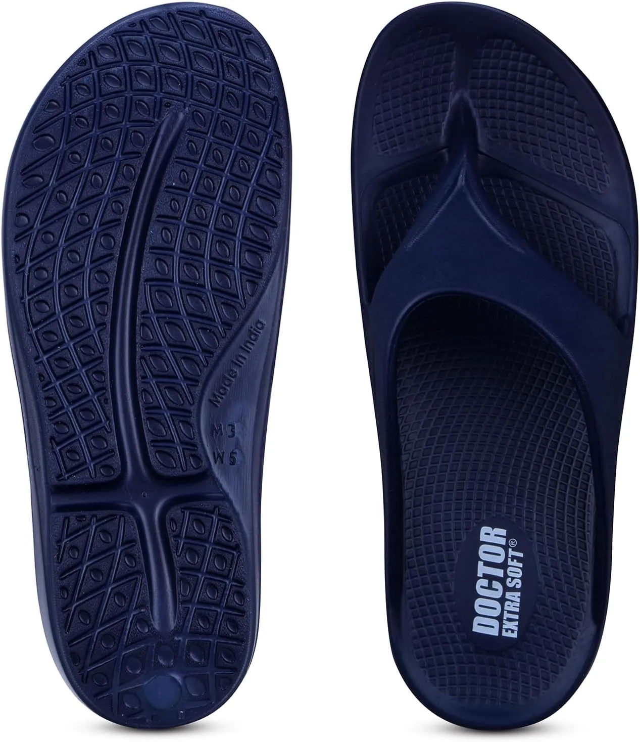 Women's Classic Ultra Soft Flip Flops/Slippers with Cushion FootBed for Adult | Comfortable & Light Weight| Stylish & Anti-Skid| Waterproof & Everyday Slip-on for Ladies/Girls D-510