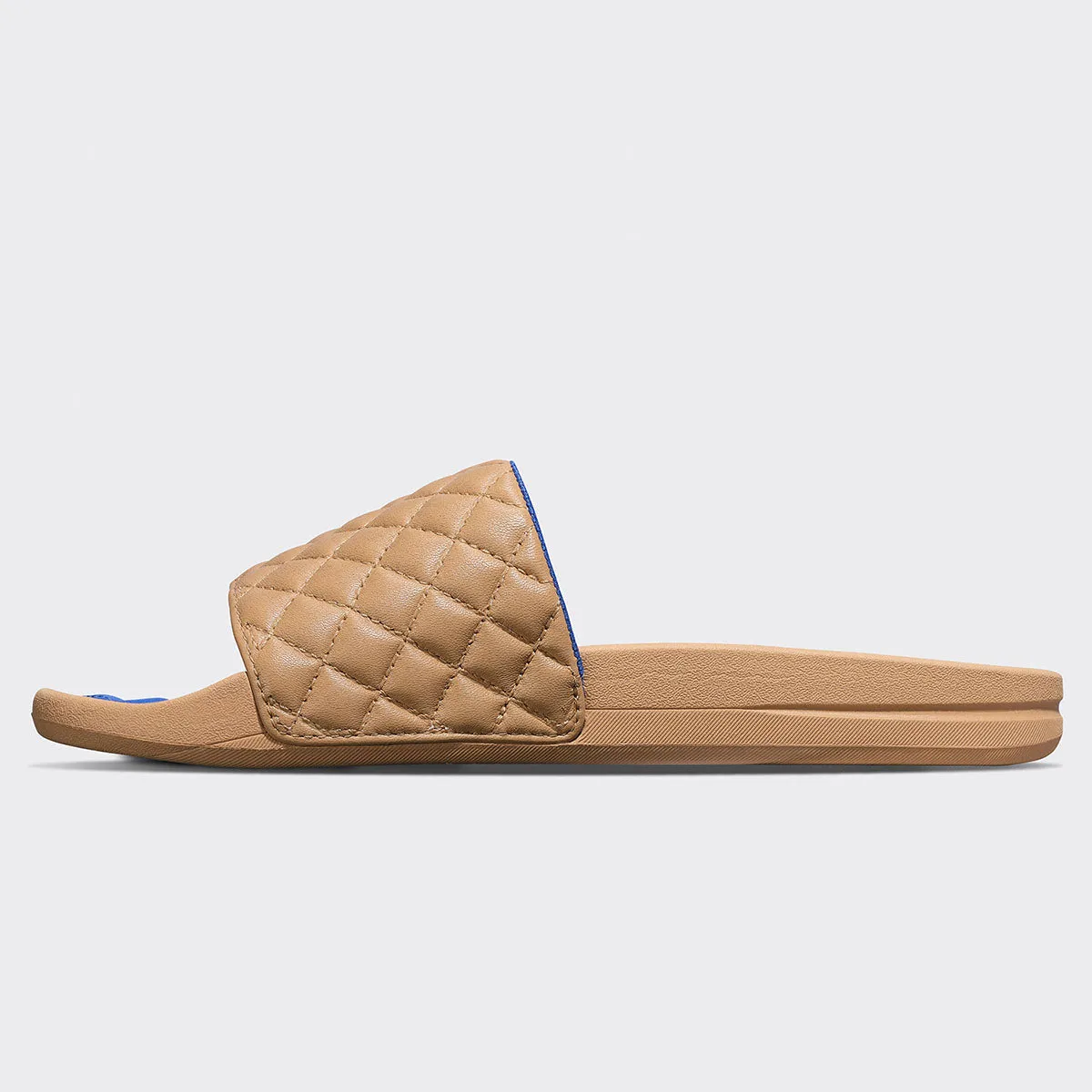 Women's | Lusso Slide | Tan / Cobalt