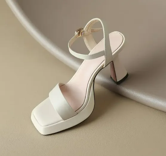 Women's - Stylish Platform Heels - Comfortable and Trendy Design - Perfect for Any Occasion