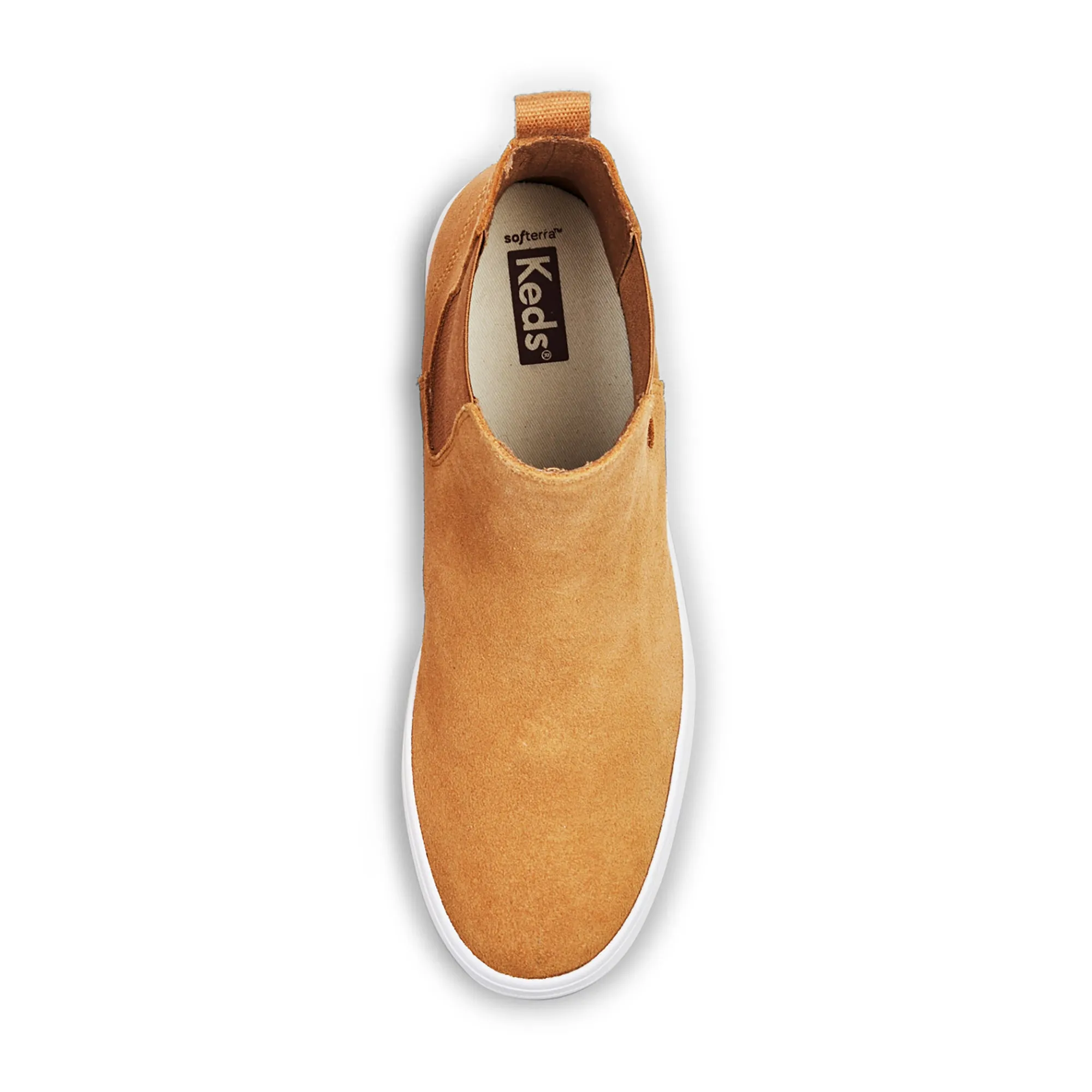 Women's The Platform Chelsea Lug Suede Brown