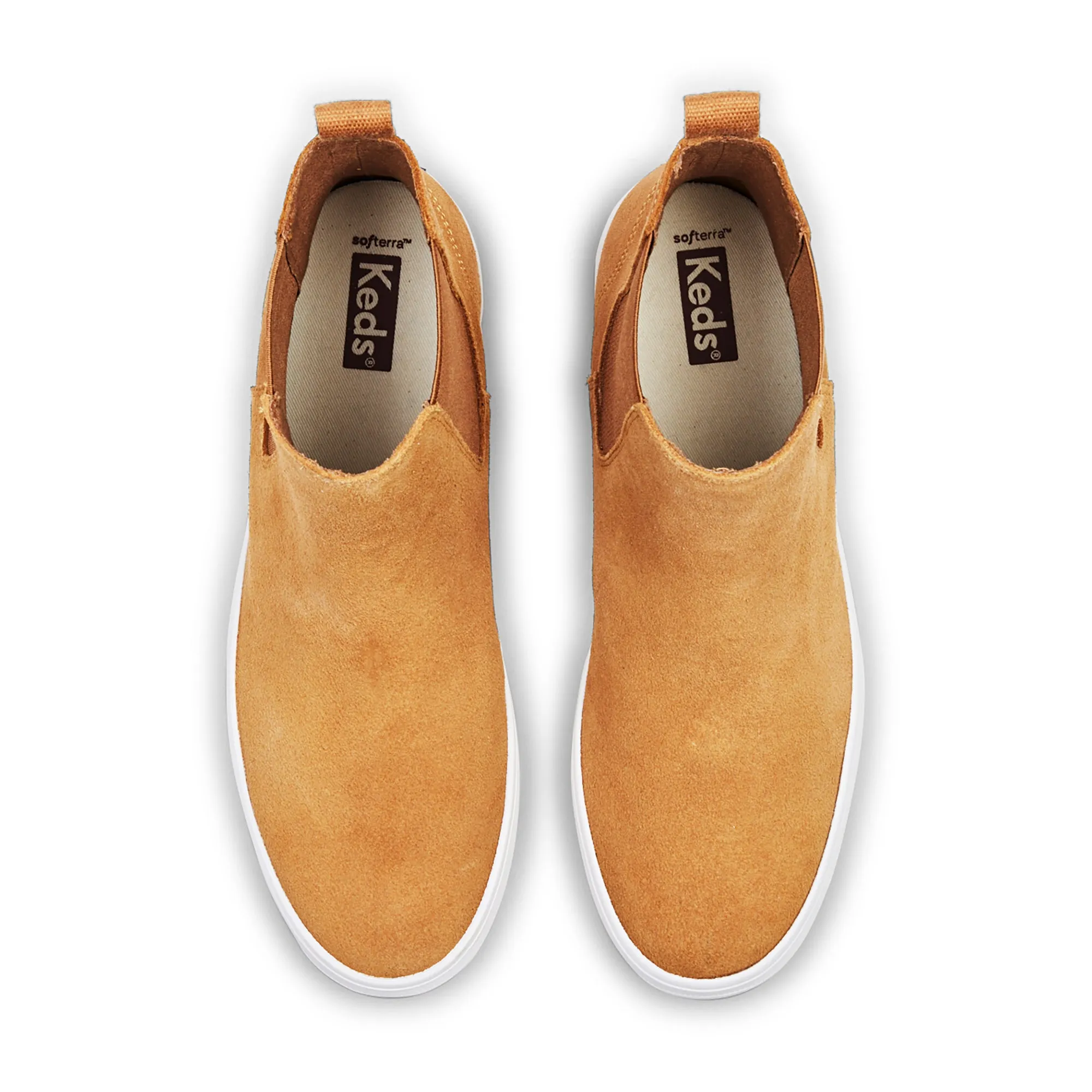 Women's The Platform Chelsea Lug Suede Brown