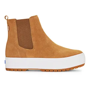 Women's The Platform Chelsea Lug Suede Brown