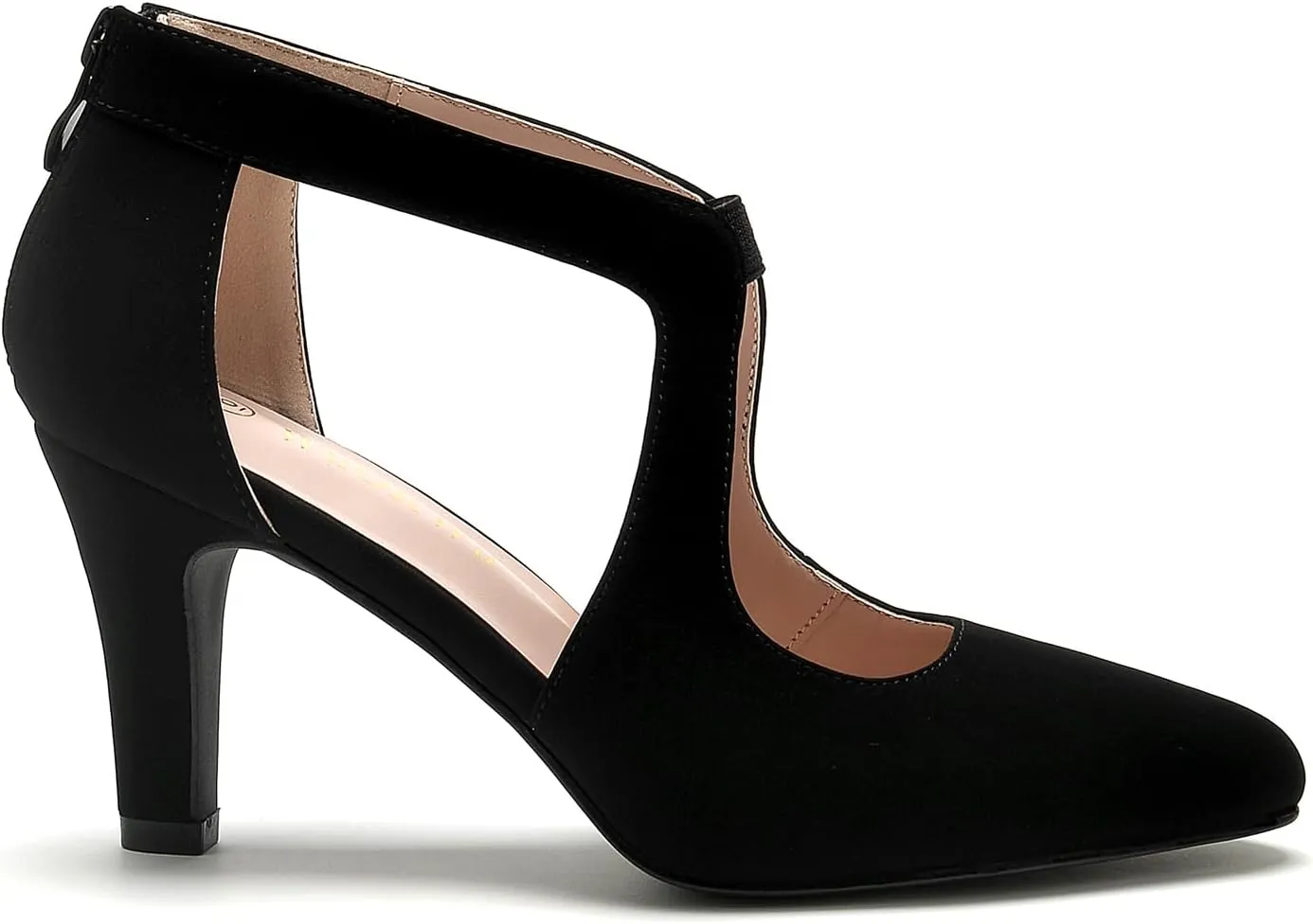 WuORWu Women's Closed Toe Pumps