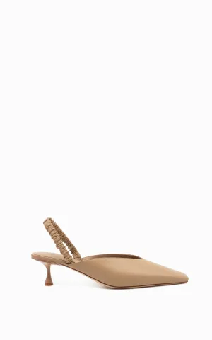 Zadie 50 Mule | Beige